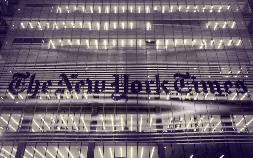 Le New York Times et réseaux sociaux: le journal modifie sa charte