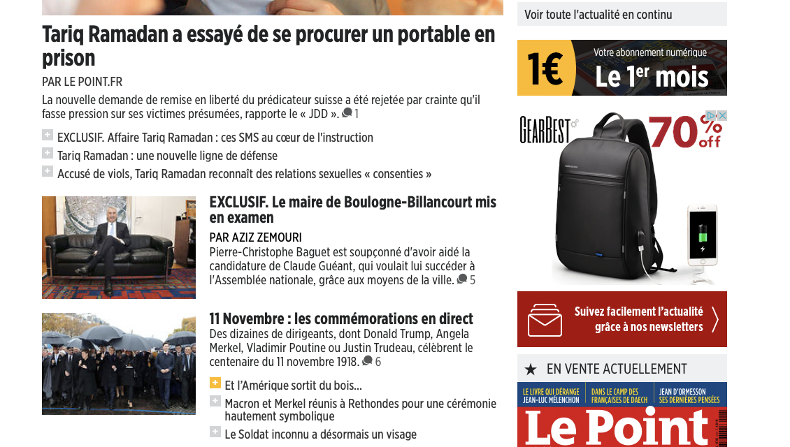 Le Point signe un partenariat pour fidéliser ses lecteurs