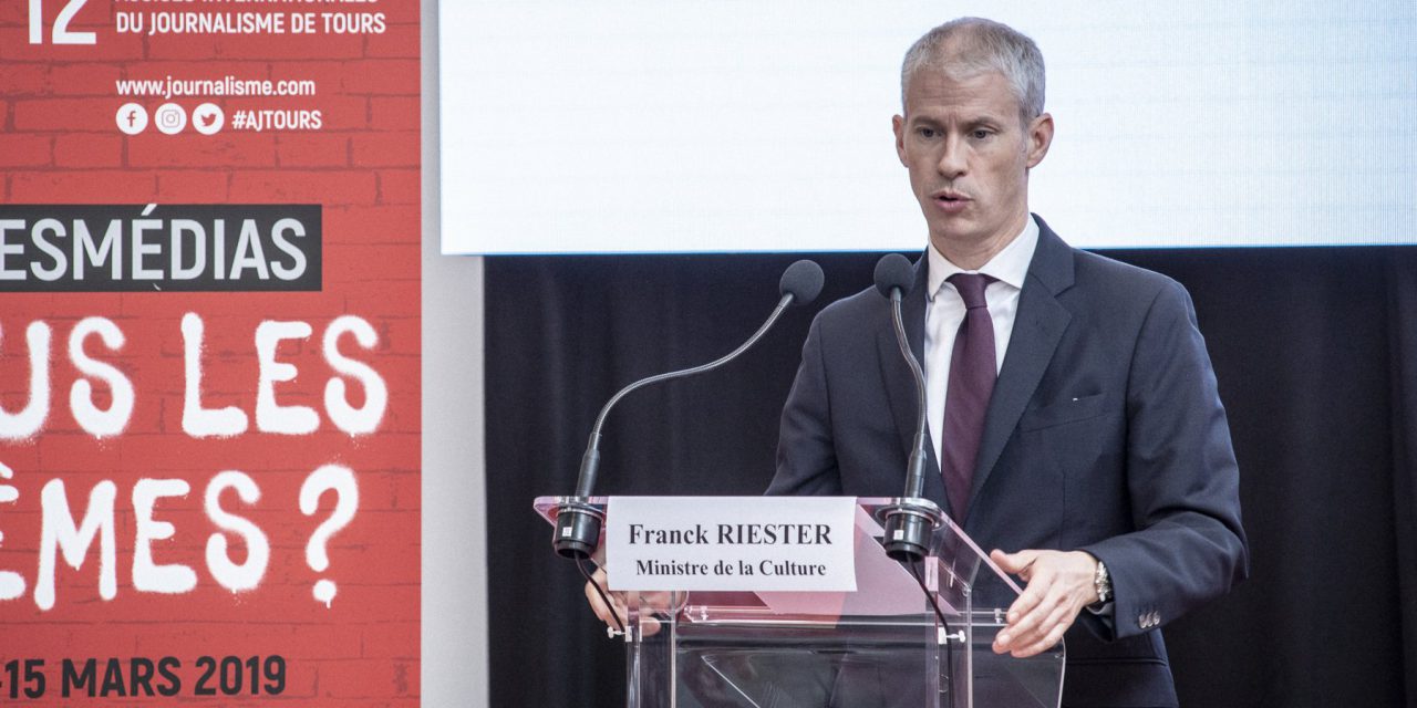 Le ministre de la Culture en visite aux Assises du Journalisme