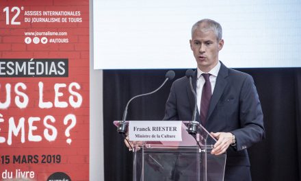 Le ministre de la Culture en visite aux Assises du Journalisme